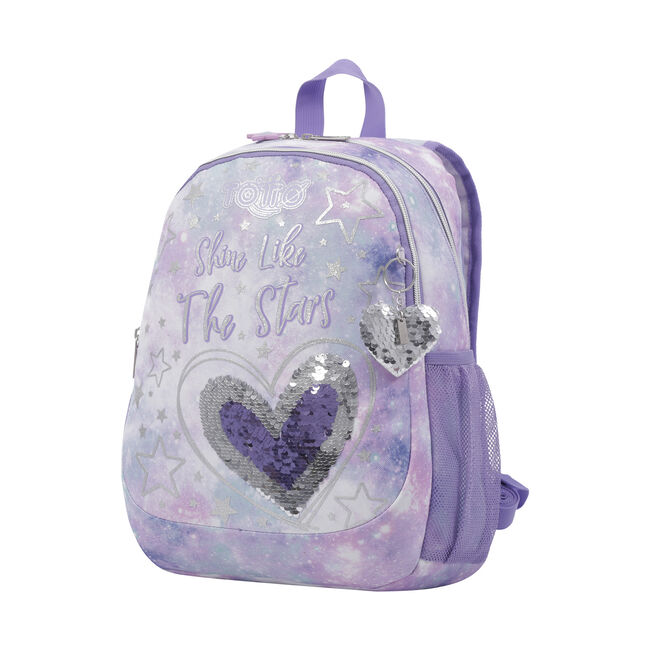 Mochila escolar pequeña - Shiny Heart image number null