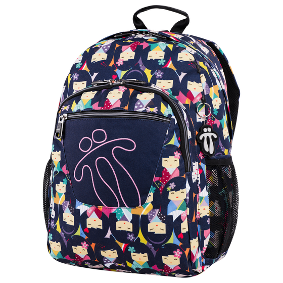 Mochila escolar adaptable a carro Acuareles - 7E4 image number 2