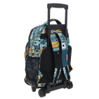 Mochila escolar con ruedas Renglones - 7GG image number 4