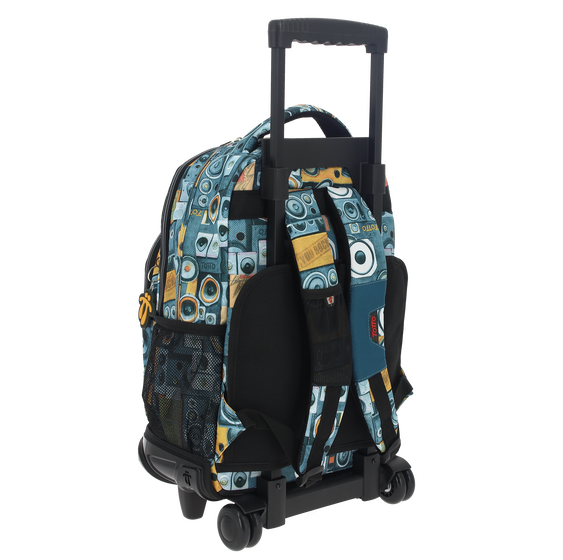 Mochila escolar con ruedas Renglones - 7GG image number 4