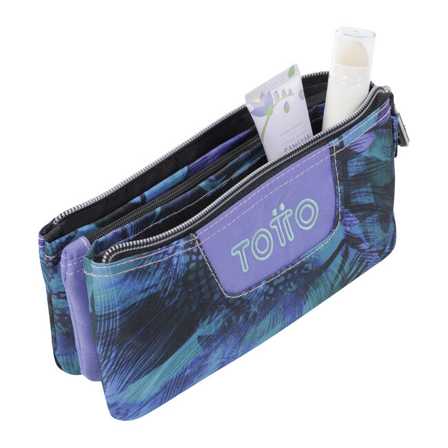 Estuche escolar tres compartimentos electric nature eco-friendly - Tablero image number null