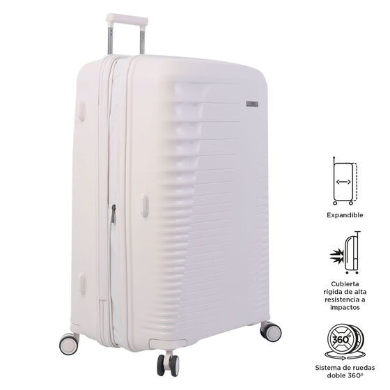 Maleta Traveler L - White Sand image number 4