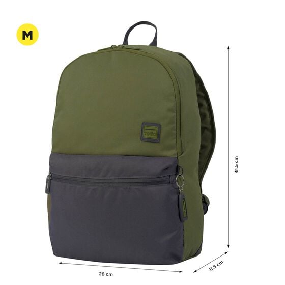 Mochila Dragonar - Gris y verde image number 3