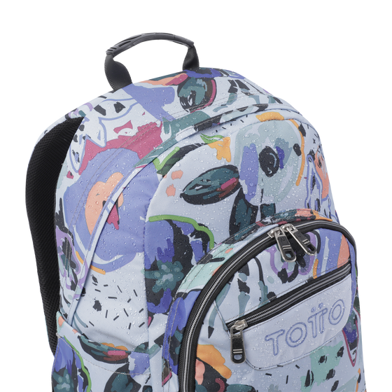Mochila Acuareles - Lienzo floral image number 7