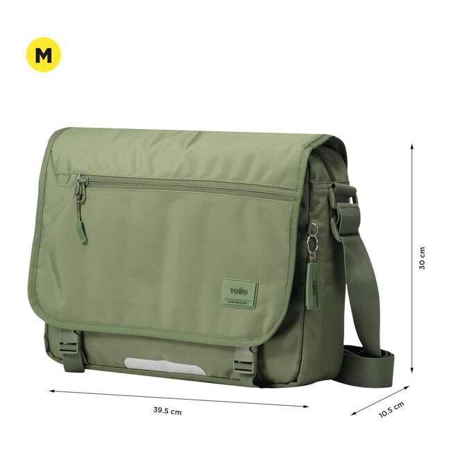 Bandolera Eco-Friendly color verde - Caspio image number null