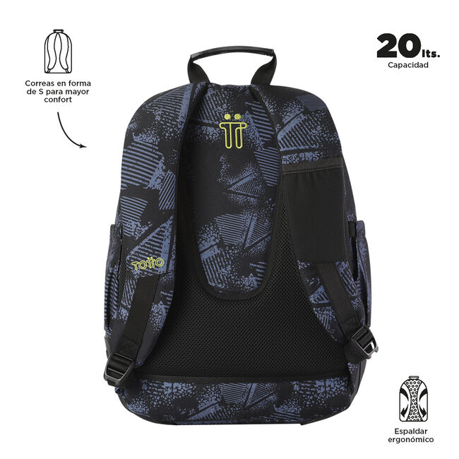 Mochila escolar eco-friendly Stampil - Crayoles image number null