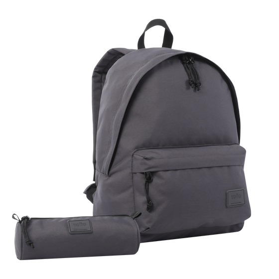 Pack mochila + estuche Kalex - Gris image number 1
