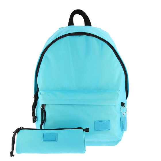Pack mochila + estuche Kalex - Azul claro image number 1
