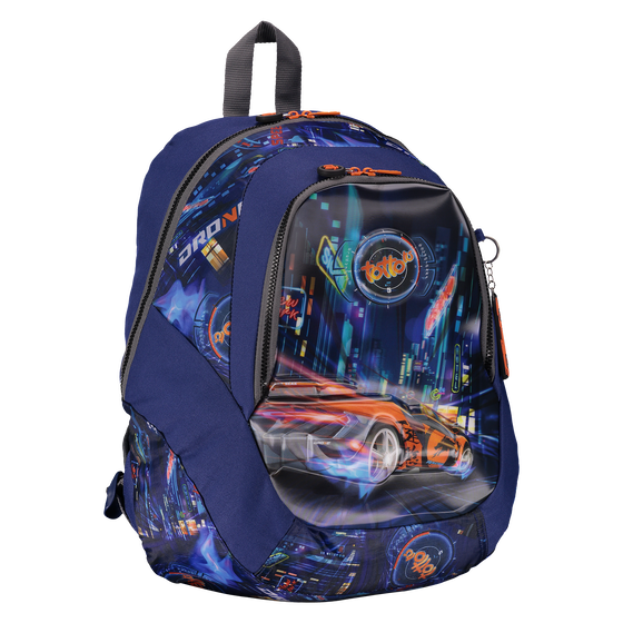 Mochila escolar grande - Tuning Car image number 3