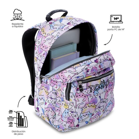 Mochila Acuareles Glitter - Paws image number 5
