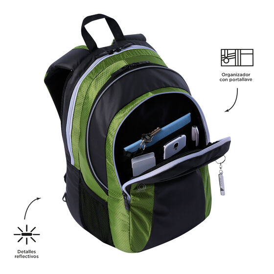 Mochila Titanio 2.0 - Negro y verde image number 5