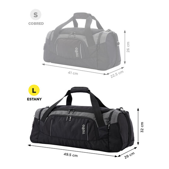 Bolsa de viaje Estany - Negro image number 4