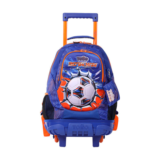 Mochila infantil con ruedas mediana - Soccer Win