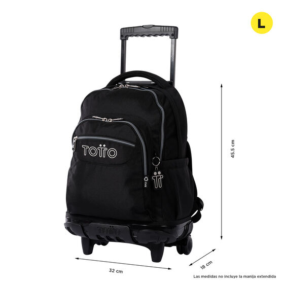 Mochila Renglones - Negro image number 2
