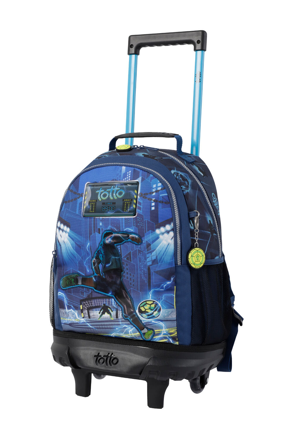 Mochila escolar peque a con ruedas Voltar Azul Totto.es