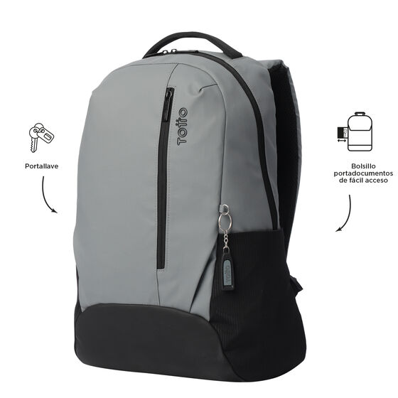 Mochila Detroit - Gris/Negro image number 6