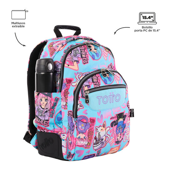 Mochila Crayoles - Anime Girls image number 4
