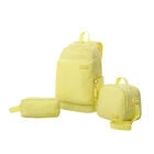 Pack X 3 Mochila + Portameriendas + Estuche Yuno - Yellow Iris image number 1