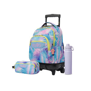 Pack Escolar Prisma X3 | Mochila de ruedas + 2 accesorios
