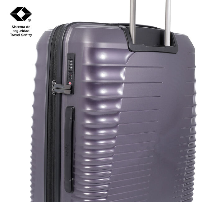 Maleta trolley mediana color morado - Traveler image number null