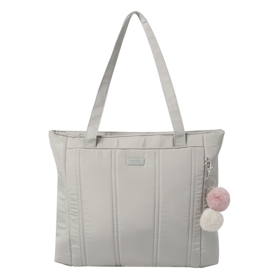 Bolso shopper Arlet - Gris image number 1