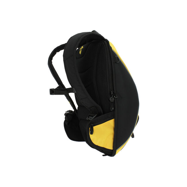 Mochila para moto negro y amarillo – Gilera image number null
