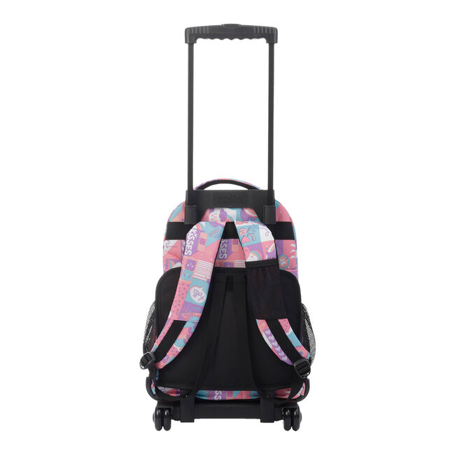 Acelerar ejemplo laberinto Mochila escolar con ruedas helados y frutas - Renglones - MULTICOLOR | Totto .es