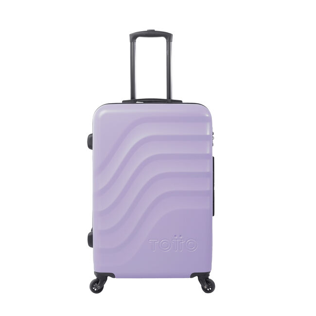 Maleta trolley mediana color morado - Bazy