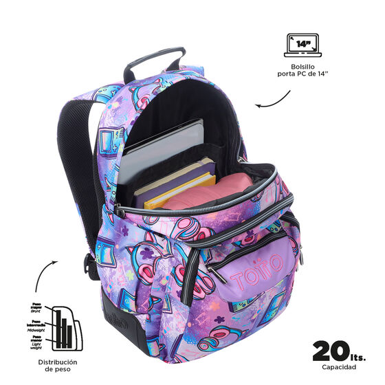 Mochila Rayol - Meowsical image number 4