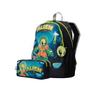 Pack Escolar Alien Cosmic X2 | Mochila + Estuche