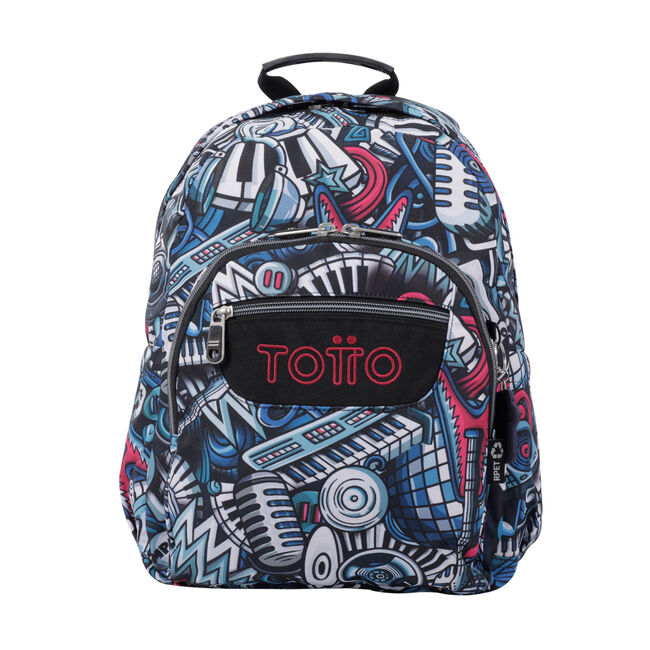 Mochila escolar eco-friendly Musika - Gommas