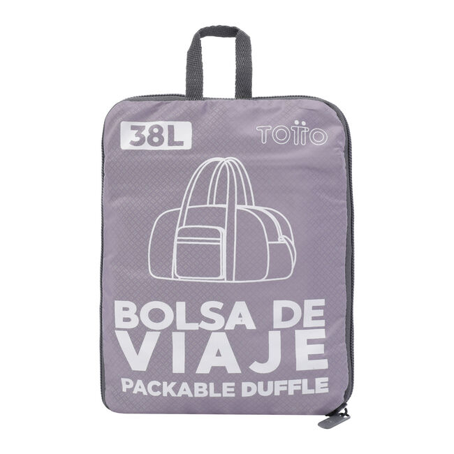 Bolsa de viaje plegable color morado - Branel image number null
