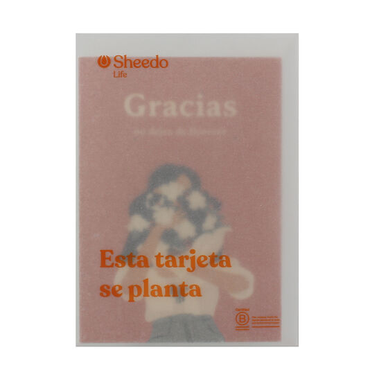 Tarjeta Eco-Friendly semillas Sheedo - Gracias image number 3