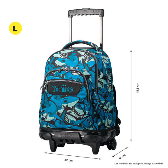 Mochila Renglones - Tiburones image number 3