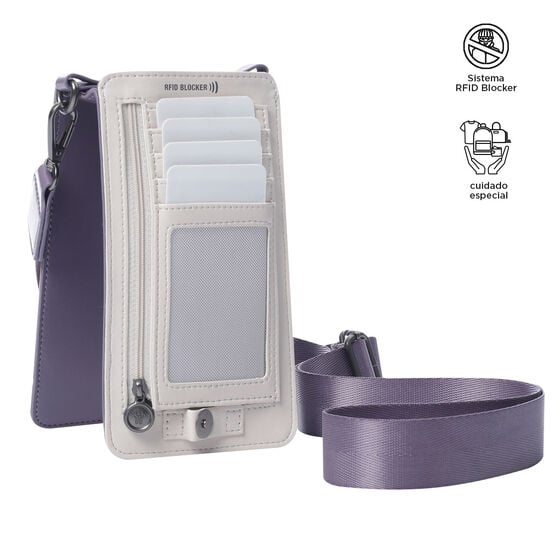 Portateléfono Style - Negro/morado image number 4