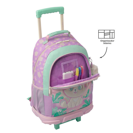 Mochila de ruedas Queen Cat L image number 6