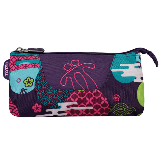 Estuche escolar compartimentos - Tablero - | Totto.es