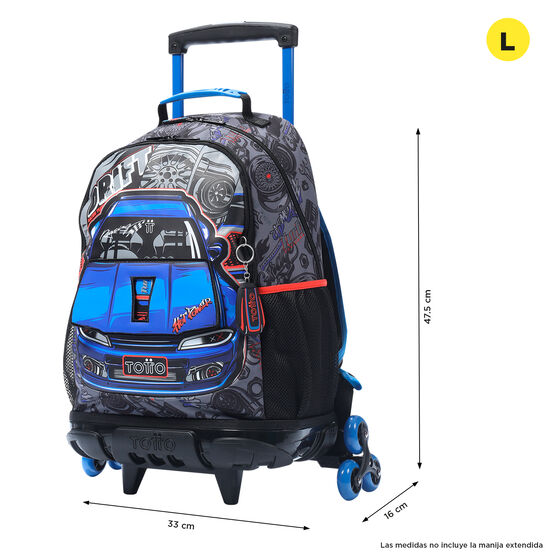 Mochila de ruedas Racing L image number 2