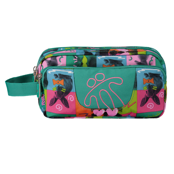 Estuche escolar tres compartimentos Agapec - 0DX image number 1