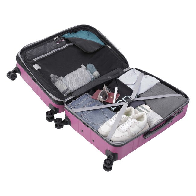 Maleta trolley mediana color rosa - Yakana image number null