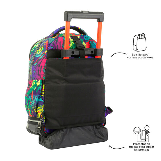 Mochila Desmontable Tiza - Graffiti image number 3