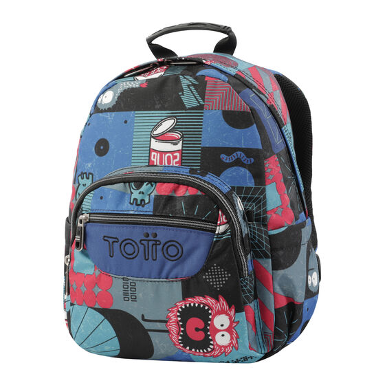 Mochila Tempera - Cyber monstruos image number 2