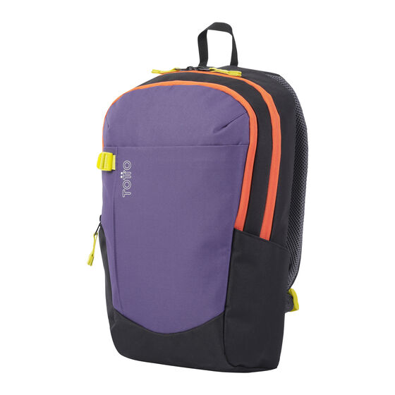 Mochila ATL M - Negro y morado image number 2