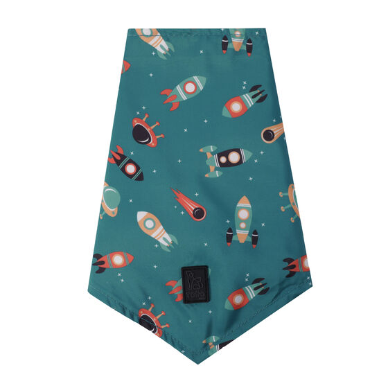 Pañuelo para mascotas doble cara estampado cohetes - Talla L image number 3