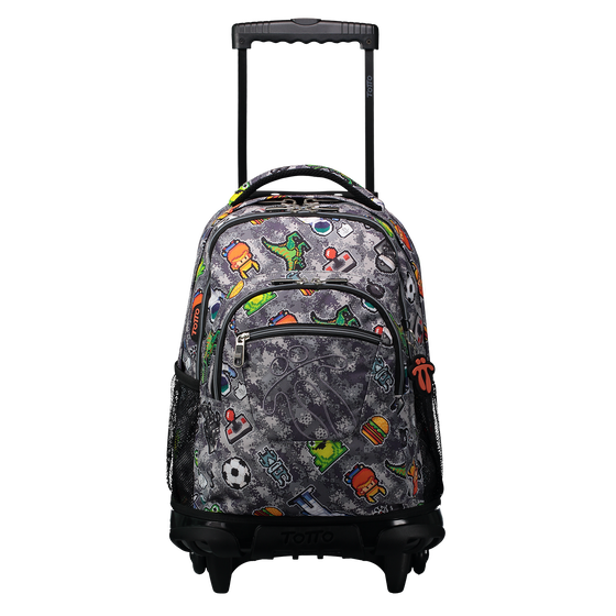 Mochila escolar con ruedas Renglones - 1YX image number 1