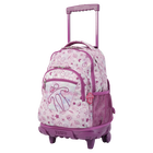Mochila escolar con ruedas Renglones - 4IM image number 2