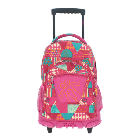 Mochila escolar con ruedas Renglones - 1IE image number 1