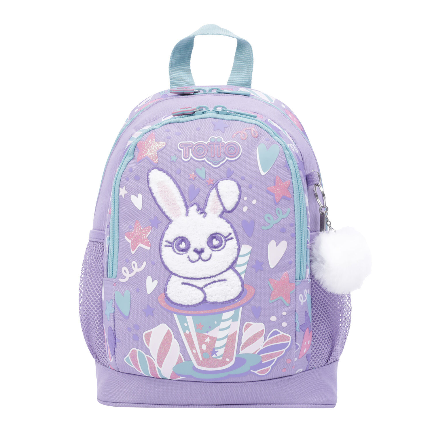 Mochila escolar peque a Bonnie Gomy Morado Totto.es
