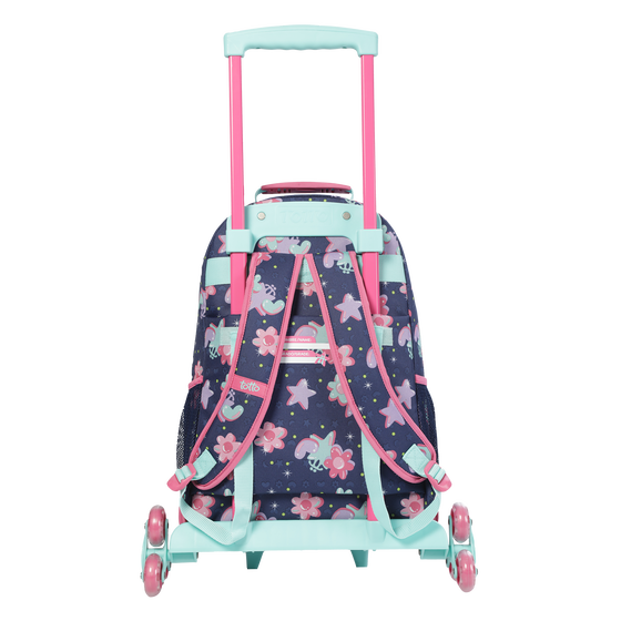 Mochila escolar con 3 ruedas - Stargirls image number 3