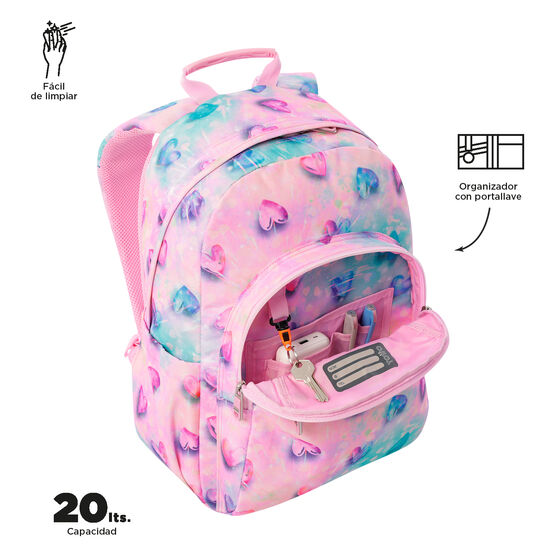 Mochila Acuareles Glitter - Shiny Heart image number 5